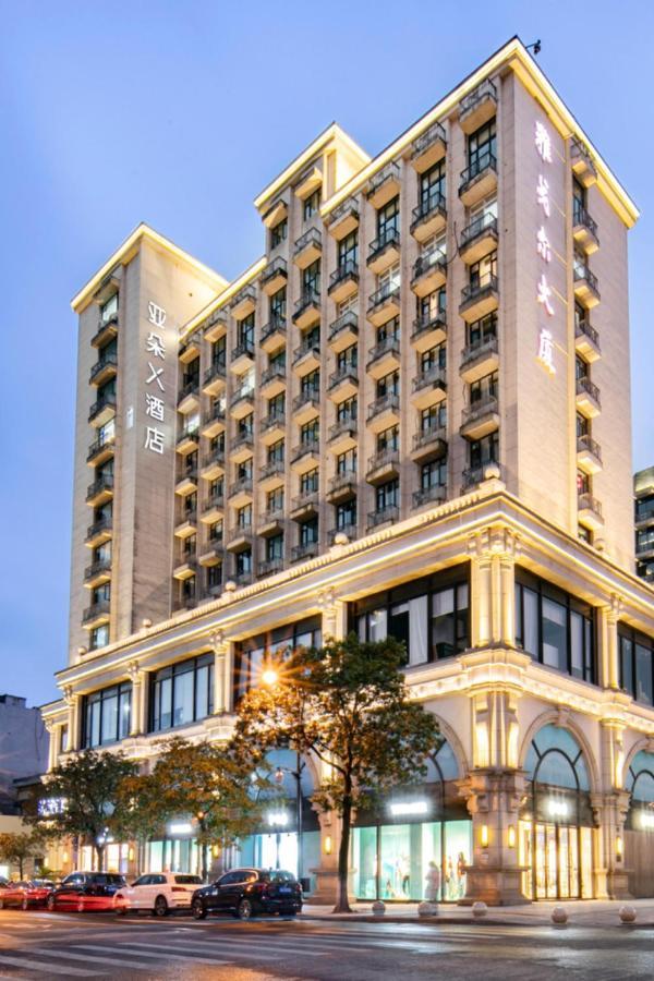 Atour X Hotel Hangzhou West Lake Wulin Plaza Yan'An Road Dış mekan fotoğraf