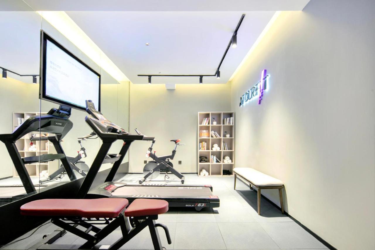 Atour X Hotel Hangzhou West Lake Wulin Plaza Yan'An Road Dış mekan fotoğraf