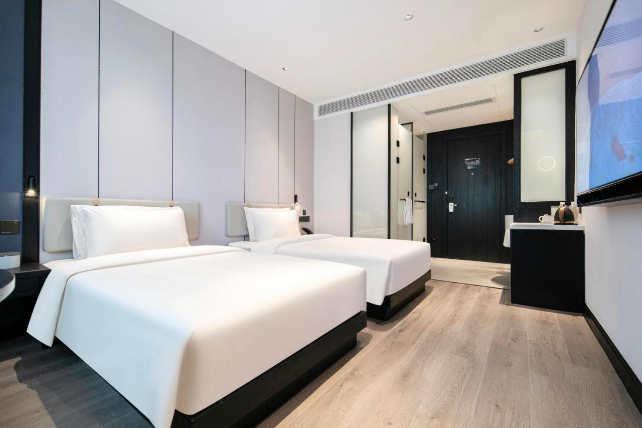 Atour X Hotel Hangzhou West Lake Wulin Plaza Yan'An Road Dış mekan fotoğraf