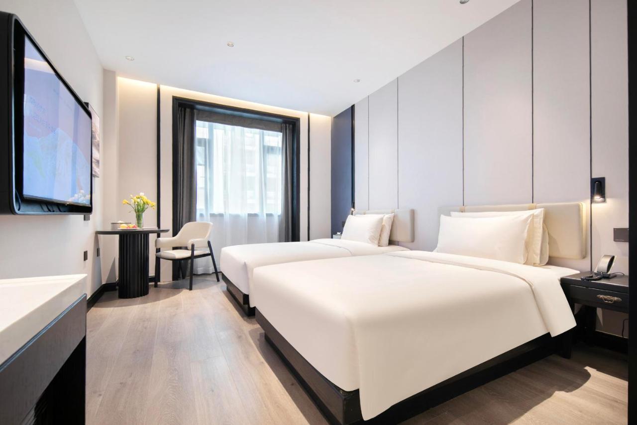 Atour X Hotel Hangzhou West Lake Wulin Plaza Yan'An Road Dış mekan fotoğraf