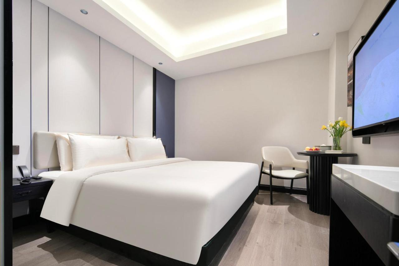 Atour X Hotel Hangzhou West Lake Wulin Plaza Yan'An Road Dış mekan fotoğraf