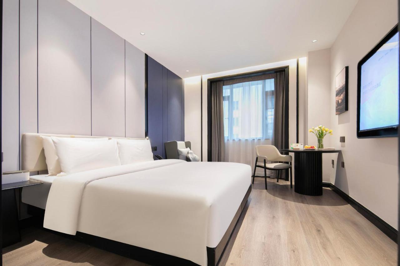 Atour X Hotel Hangzhou West Lake Wulin Plaza Yan'An Road Dış mekan fotoğraf